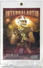 Josh Allen #I-5 Football Cards 2023 Panini Score Intergalactic Prices