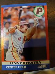 Lenny Dykstra #11 Baseball Cards 1991 Score Superstars Prices