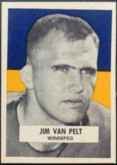Jim Van Pelt Football Cards 1959 Wheaties CFL Prices