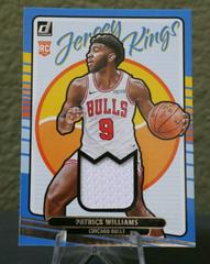 Patrick Williams Basketball Cards 2020 Donruss Rookie Jersey Kings Prices
