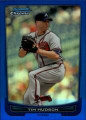 Tim Hudson [Blue Refractor] #17 Baseball Cards 2012 Bowman Chrome Prices