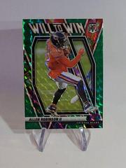 Allen Robinson II [Green Fluorescent] #WW-13 Football Cards 2021 Panini Mosaic Will to Win Prices