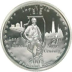 2003 S [CLAD ILLINOIS PROOF] Coins State Quarter Prices