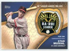 Stan Musial Baseball Cards 2023 Topps Crowning Achievements Commemorative Patch Prices