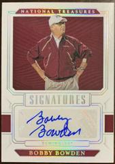 Bobby Bowden [Signatures Silver] #72 Football Cards 2019 Panini National Treasures Collegiate Prices