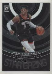 Russell Westbrook #13 Basketball Cards 2019 Panini Donruss Optic Star Gazing Prices