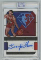 Lenny Wilkens [Gold] #75-LWL Basketball Cards 2021 Panini One and One 75th Team Signatures Prices