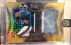 Jalen Hurts [Gold Prizm] Football Cards 2020 Panini Select Jumbo Rookie Swatch Prices