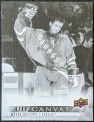 Wayne Gretzky [Black & White] #C397 Hockey Cards 2022 Upper Deck UD Canvas Prices