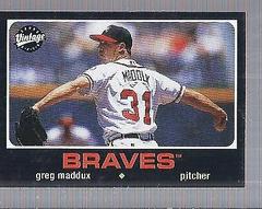 Greg Maddux Baseball Cards 2002 Upper Deck Vintage Prices