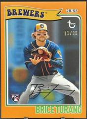Brice Turang [Orange] #3 Baseball Cards 2023 Topps Brooklyn Collection Prices