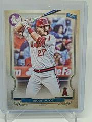 Mike Trout [GQ Logo Swap] Baseball Cards 2020 Topps Gypsy Queen Prices