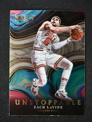 Zach LaVine #11 Basketball Cards 2021 Panini Select Unstoppable Prices