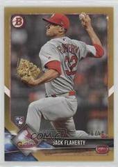 Jack Flaherty [Gold] #78 Baseball Cards 2018 Bowman Prices