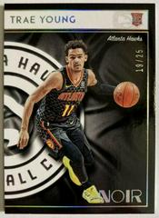 Trae Young #181 Basketball Cards 2018 Panini Noir Prices