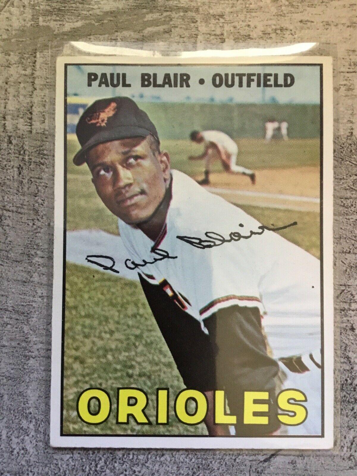 Paul Blair #319 Prices | 1967 Topps | Baseball Cards