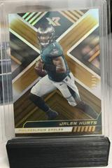 Jalen Hurts [Gold] #92 Football Cards 2022 Panini XR Prices