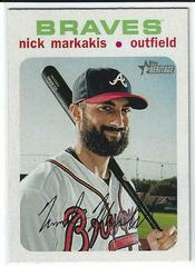 Nick Markakis [White Border] Baseball Cards 2020 Topps Heritage Prices