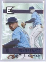 Wander Franco [Blue] #1 Baseball Cards 2022 Panini Chronicles Essentials Prices