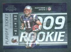 Julian Edelman [Playoff Ticket] #176 Football Cards 2009 Playoff Contenders Prices