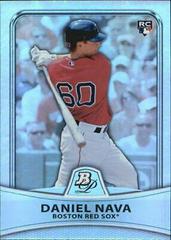 Daniel Nava #42 Baseball Cards 2010 Bowman Platinum Prices