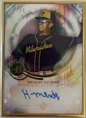 Hendry Mendez #TCA-HM Baseball Cards 2022 Bowman Transcendent Autographs Prices