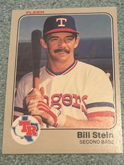 Bill Stein Baseball Cards 1983 Fleer Prices