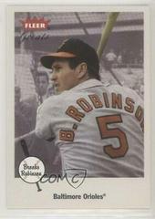 Brooks Robinson #18 Baseball Cards 2002 Fleer Greats Prices