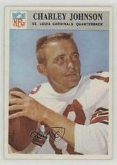 Charley Johnson #163 Football Cards 1966 Philadelphia Prices