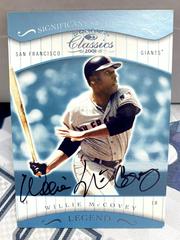 Willie McCovey [Significant Signatures] Baseball Cards 2001 Donruss Classics Prices