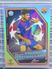 Yusuf Demir Soccer Cards 2021 Topps Finest UEFA Champions League Prized Footballers Prices