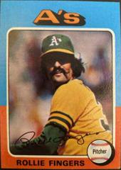 Rollie Fingers #21 Baseball Cards 1975 Topps Mini Prices