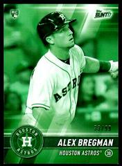 Alex Bregman [Green] Baseball Cards 2017 Topps Bunt Prices