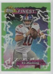 Eli Manning [Green Refractor] Football Cards 2015 Topps Finest 1995 Refractor Prices