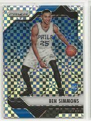 Ben Simmons [Starburst Prizm] #1 Basketball Cards 2016 Panini Prizm Prices