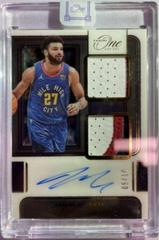 Jamal Murray [Gold] #DJ-JMY Basketball Cards 2021 Panini One and One Dual Jersey Autographs Prices