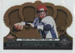 Sage Rosenfels Football Cards 2001 Pacific Crown Royale Prices