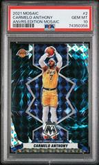 Carmelo Anthony [Anniversary Edition] #2 Basketball Cards 2021 Panini Mosaic Prices