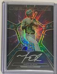 Matt Olson [Neon Marble] #DSS-MO Baseball Cards 2022 Panini Chronicles Deep Space Signatures Prices