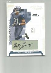 Kelly Jennings [Signature Proof Silver] #130 Football Cards 2006 Playoff NFL Playoffs Prices
