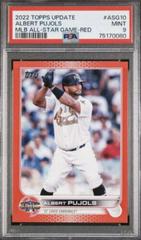 Albert Pujols [Red] #ASG-10 Baseball Cards 2022 Topps Update All Star Game Prices