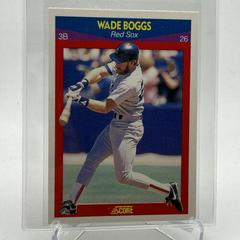 Wade Boggs Baseball Cards 1990 Score Superstars Prices