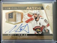 Aaron Ekblad [Limited Autograph Material] #5 Hockey Cards 2022 SP Authentic Prices