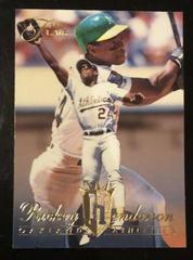 Rickey Henderson #331 Baseball Cards 1994 Flair Prices