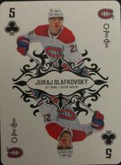 Juraj Slafkovsky #5-CLUBS Hockey Cards 2023 O-Pee-Chee Playing Cards Prices