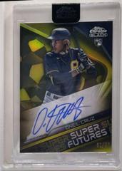 Oneil Cruz [Gold] #SFA-OC Baseball Cards 2022 Topps Chrome Black Super Futures Autographs Prices