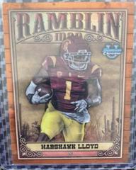 Marshawn Lloyd [Orange] #RM-9 Football Cards 2023 Bowman Chrome University Ramblin' Man Prices