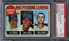 AL Pitching Leaders [Lonborg on Back] Baseball Cards 1968 Topps Prices