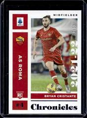 Bryan Cristante [Blue] Soccer Cards 2021 Panini Chronicles Serie A Prices