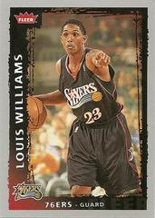 Louis Williams #47 Basketball Cards 2008 Fleer Prices